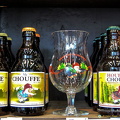 Chouffe beer and its beer glass