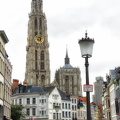 123-metre high spire of Cathedral of our Lady