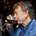 Tony enjoying his Leffe beer