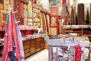 Tapestry shop