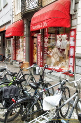 Souvenir and craft shop in Wollestraat
