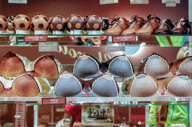 Range of products at Chocoladehuisje