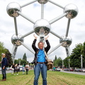 Tony lifts the Atomium