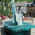 This Water Clock by Bernard Tirtiaux is a tribute to Adolphe Sax