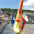 Created by a Luxembourg artist for Adolphe Sax's Bicentenary