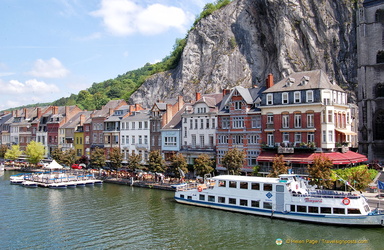View of Dinant from the Dinant bridge