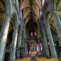 Central nave of Notre-Dame de Dinant