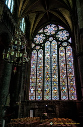 Beautiful stained glass window