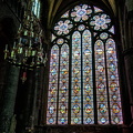 Beautiful stained glass window