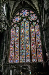Dinant Church of Our Lady stained glass window