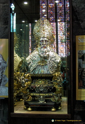 Religious icons in the Church of Our Lady