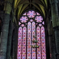 Stained glass window of the Church of Our Lady
