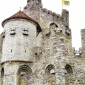 Turrets and tower of the Castle of the Counts