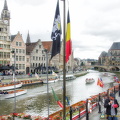 Boat trips on the Leie river in Ghent