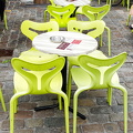 Bright cafe furniture