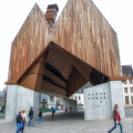 Ghent's new and much talked about Market Hall - or sheep shed