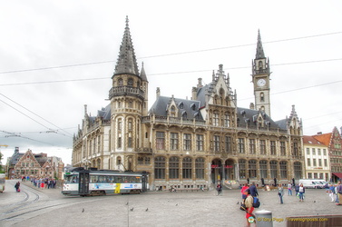 Ghent's Old Post Office is now, the Post Plaza, a shopping centre