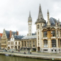 Graslei is a popular meeting place in Ghent
