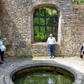 Spring water from this fountain is used for brewing Orval beer