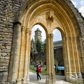 Orval Abbey ruins