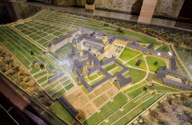 Orval Abbey site before the French Revolution