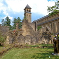 Orval ruins and Basilica