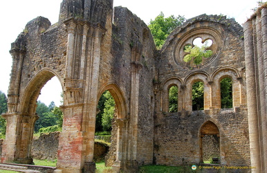 Orval Abbey ruins