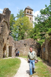 Orval Abbey ruins