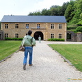 Tony walking towards the Orval Brewery Museum (1387 visits) Tony walking towards the Orval Brewery Museum