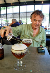 A highlight of this trip was drinking Orval beer from the place it was made