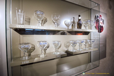 Orval glass designs through time