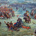 Napoleon leading the charge