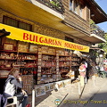 Shop full of Bulgarian souvenirs
