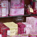 Rosewater products that Bulgaria is noted for