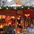 Beautiful lamp shades for sale at Cologne Weihnachtsmarkt 