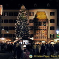 Christmas market in front of the Golden Roof