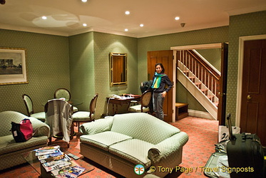 Our suite at the Mostyn Hotel in Marble Arch