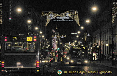 Christmas Lights in Oxford Street
