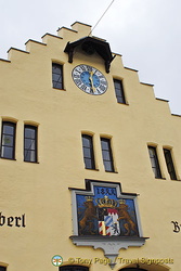 Crest of Braustuberl brewery