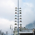 Hohenschwangau's maypole erected in May 2003 