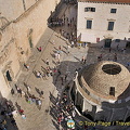 Aerial view of the Big Fountain of Onofrio