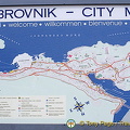Dubrovnik City Map