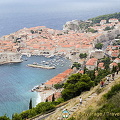Panoramic view of the Walled City of Dubrovnik