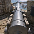 City Wall Cannon.. and a very little watchman