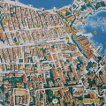 Aerial map of Dubrovnik 