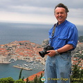 Tony, snapping Dubrovnik Old Town