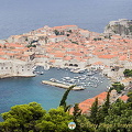 Aerial view of Dubrovnik Old Town