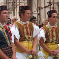 Colorful local parade, Dubrovnik - Croatia