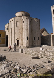 Zadar - Croatia - Church of St. Donat