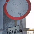Zadar - Croatia - A friendly street sign